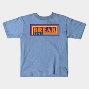 Break Time Vaporwave Kids T-Shirt